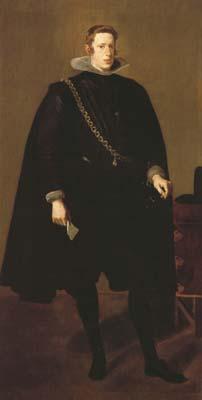 Diego Velazquez Portrait en Pied de Philippe IV (df02) oil painting image